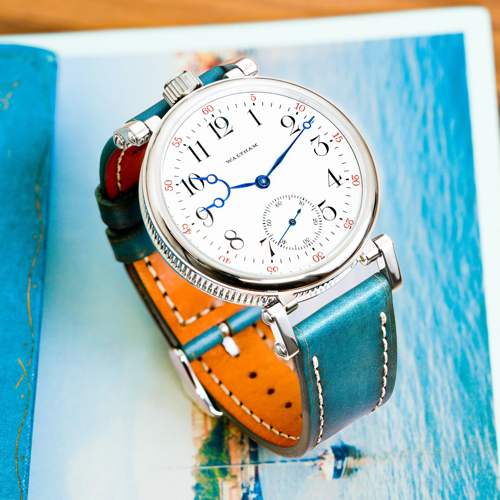 Waltham pocket watch conversion — Frett & Co Clockworks